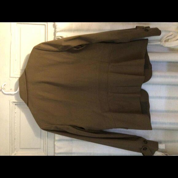 Talbot's Olive Green Peplum Blazer in  Size 14 - Picture 8 of 10